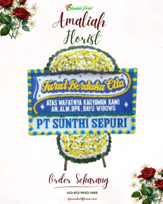 Papan Bunga Duka di Boalemo