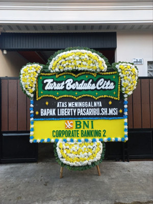 Papan Bunga Duka di Boalemo