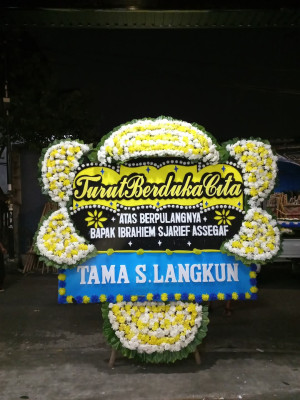 Papan Bunga Duka di Boalemo