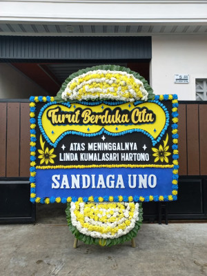 Papan Bunga Duka di Boalemo